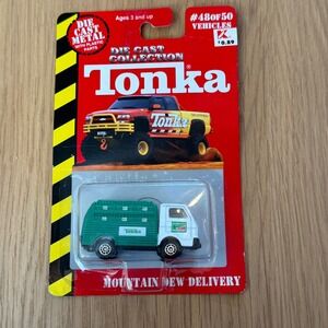Vintage Retro Tonka Mountain Dew Delivery Truck‎ #48 Die Cast Maisto 1999 New